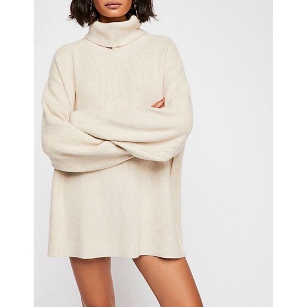Free People Softly Structured Pullover Turtleneck… - image 6